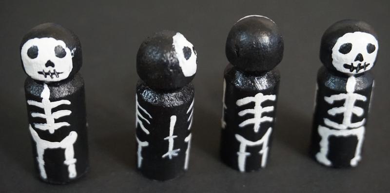 Skeleton miniatures